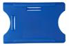 Card holder, open - blue (H/V) - CK8